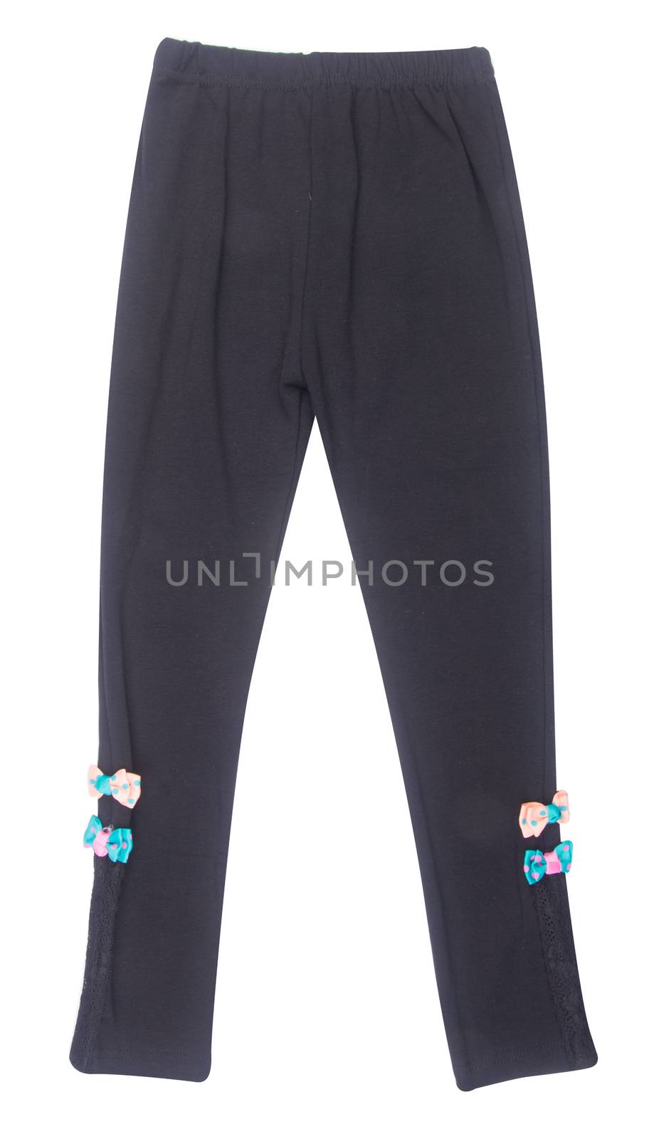 pant's. Children's pant's "girl" on background