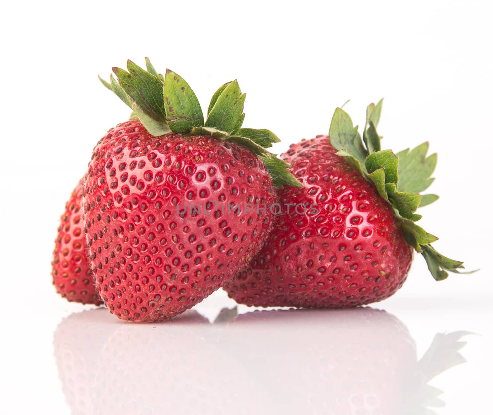 strawberries. Fresh strawberries on a background