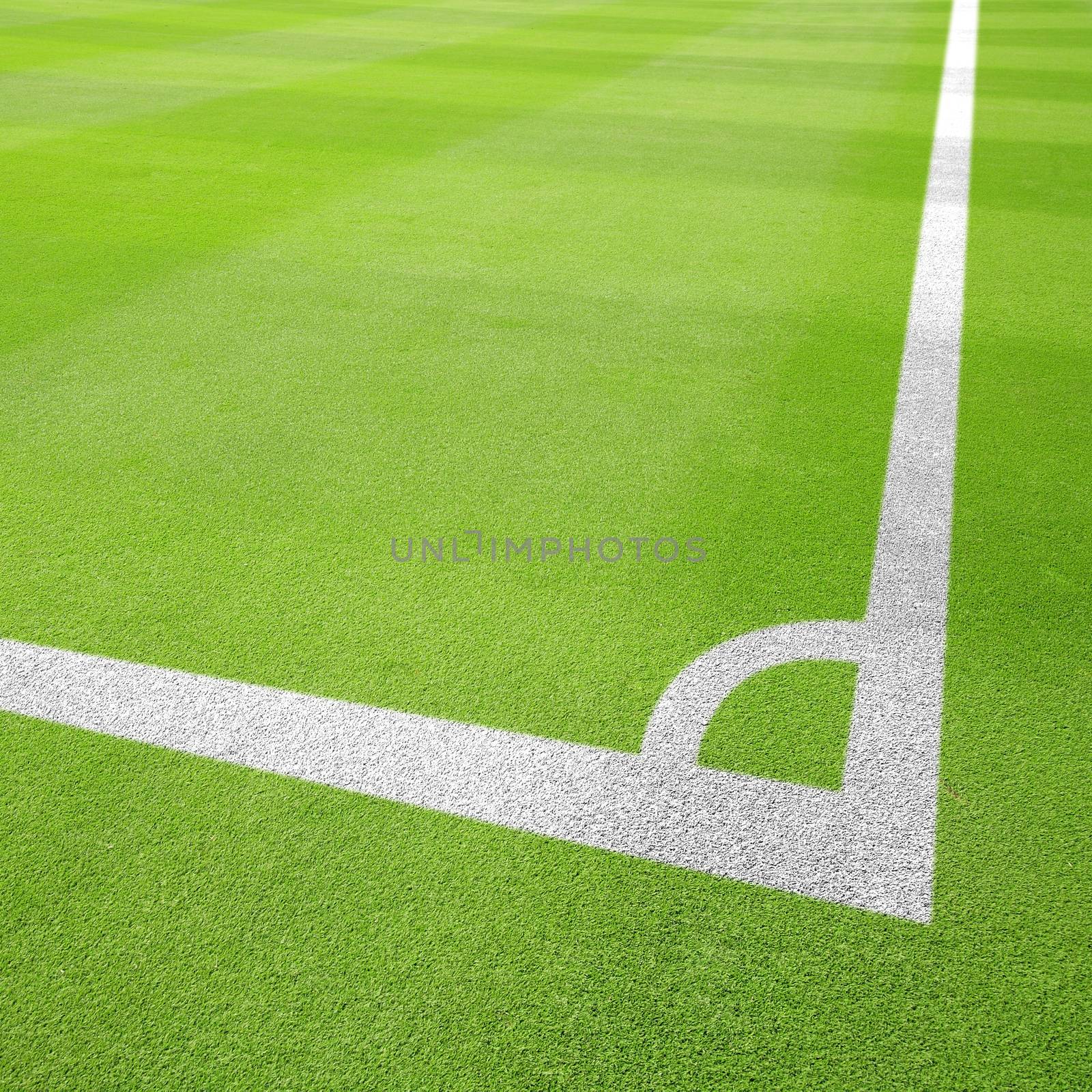 Football field corner by antpkr