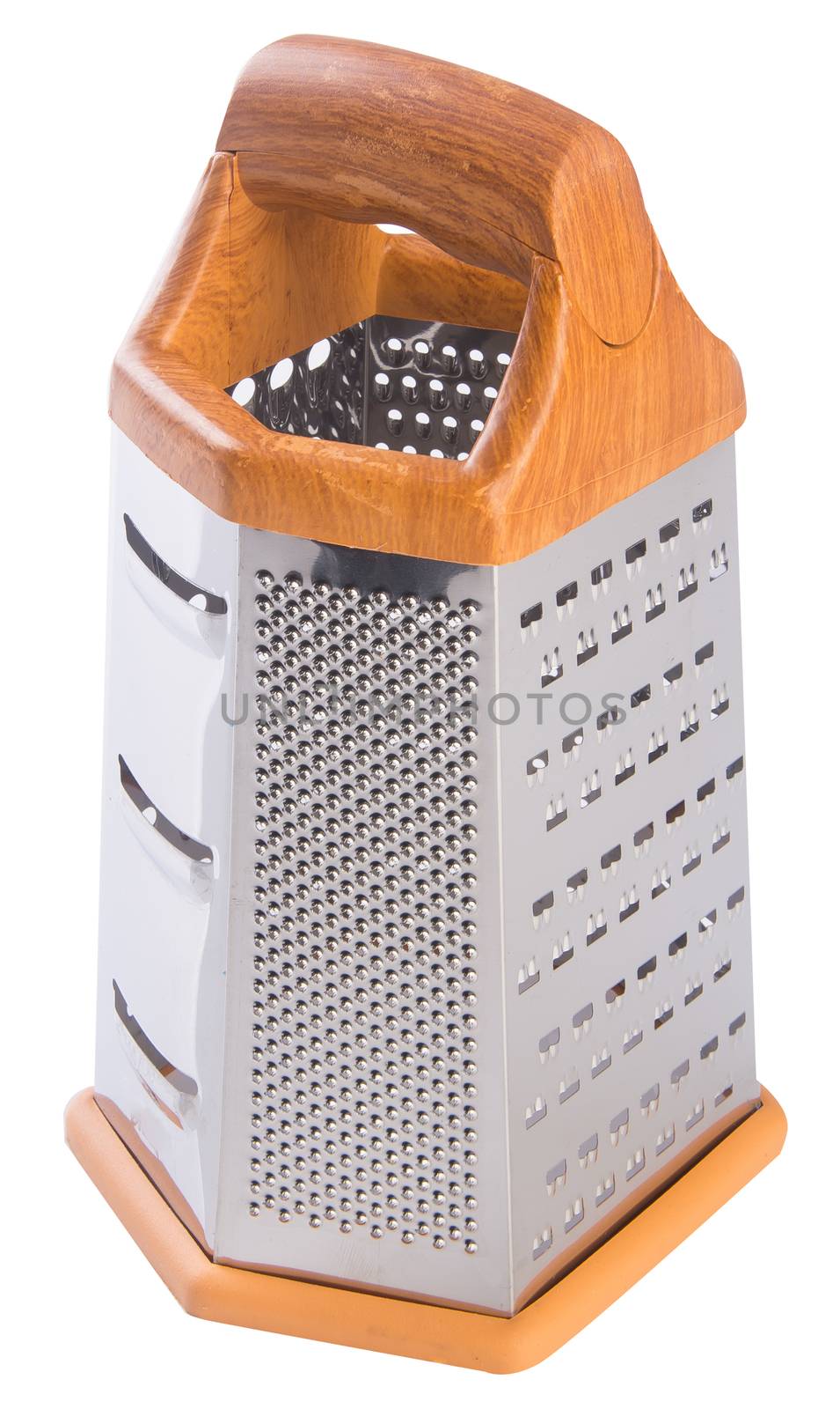 grater. metal grater on the background.