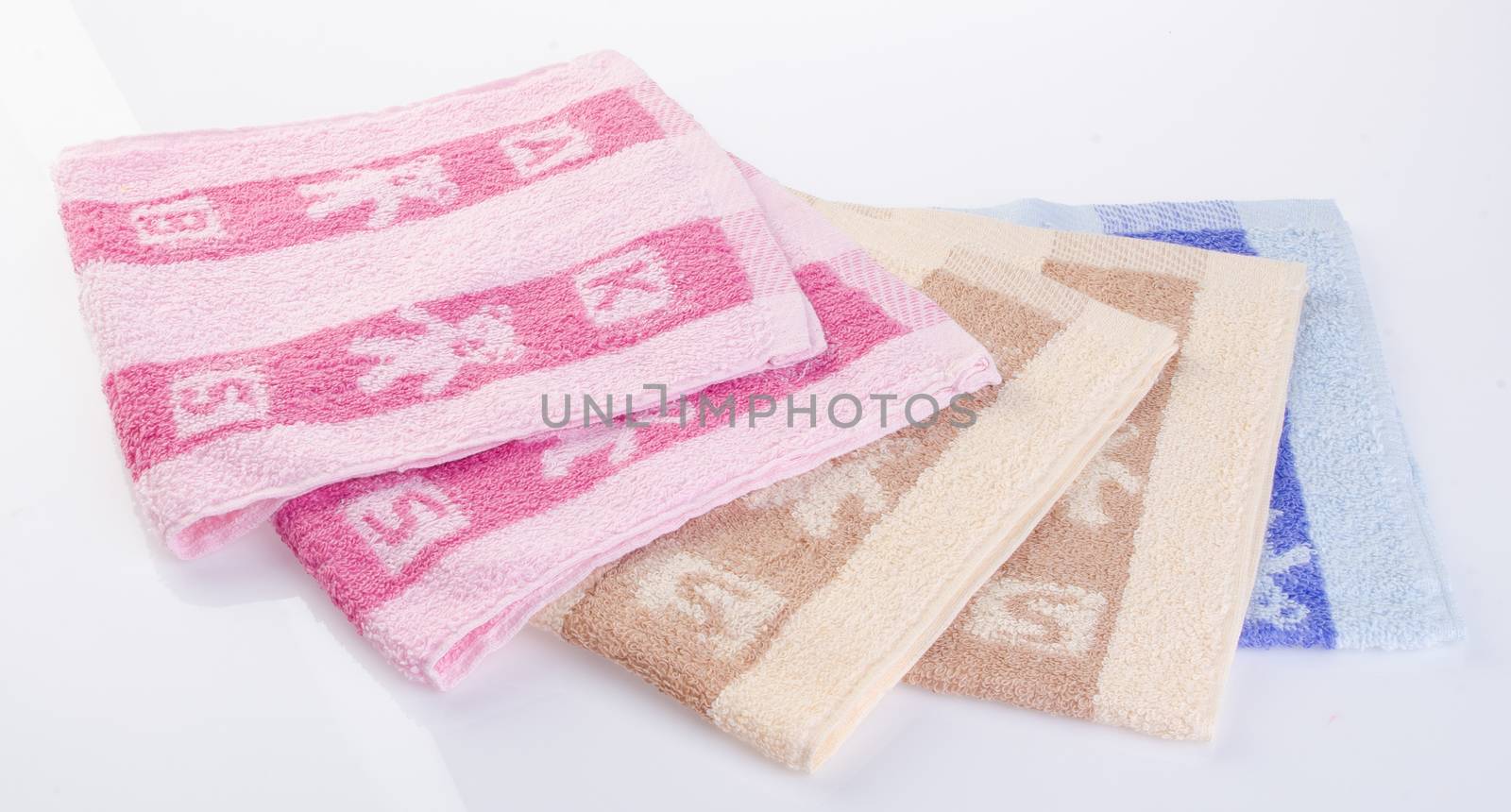 towel. Kitchen towel on a background by heinteh