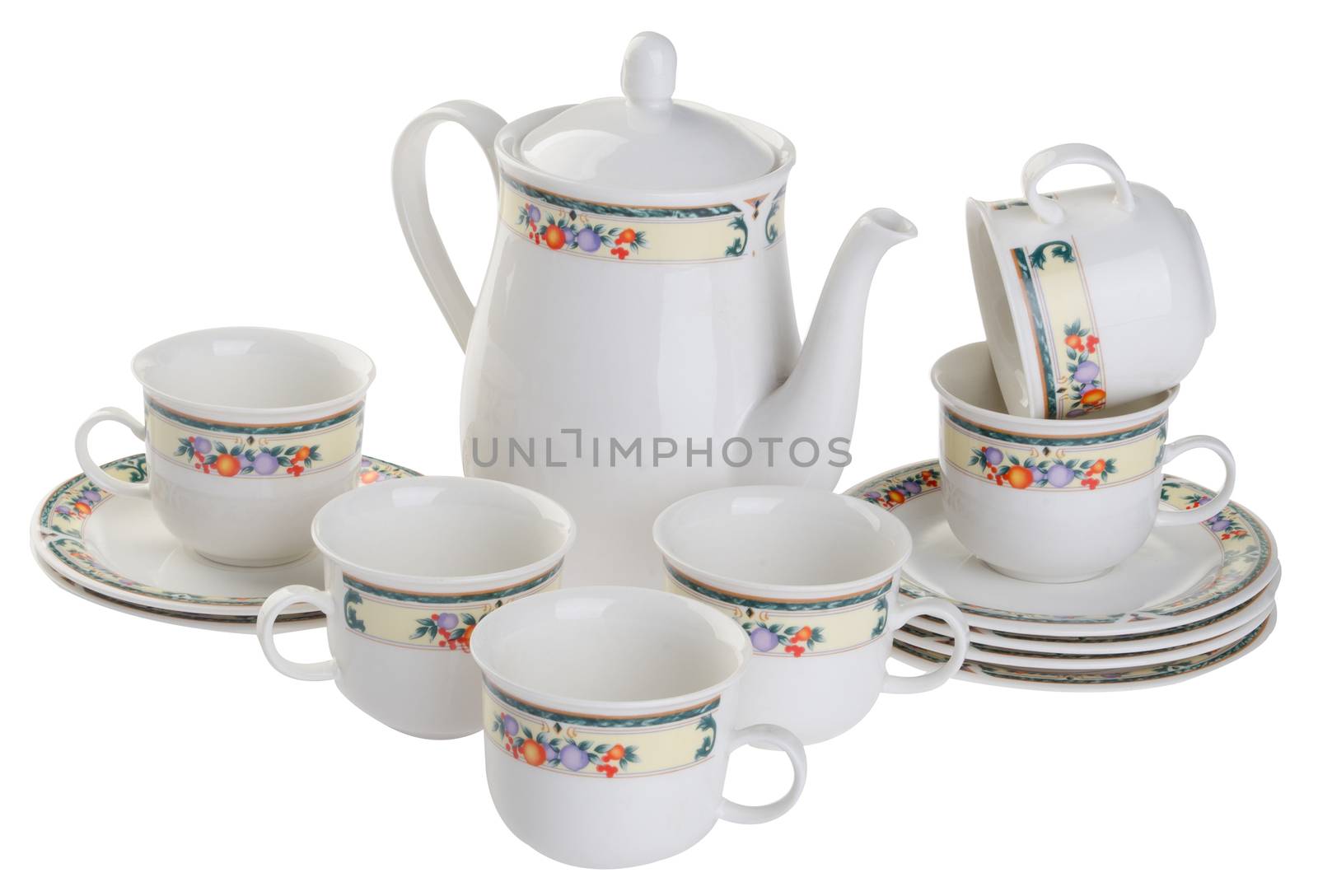 tea sets. tea sets on a background by heinteh