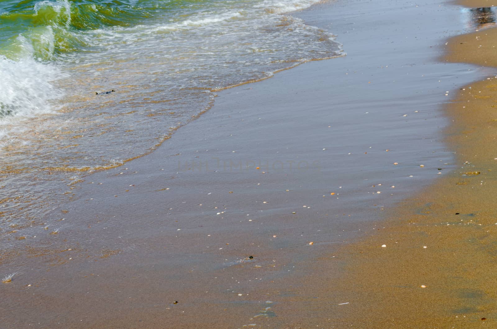 Beach, sand, sun and sea, sea views from the beach.