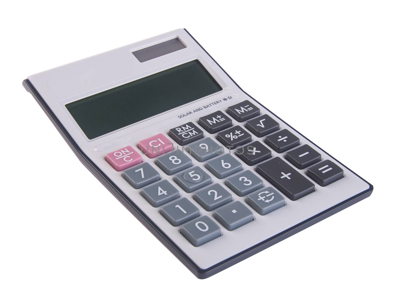 calculator. calculator on a background by heinteh