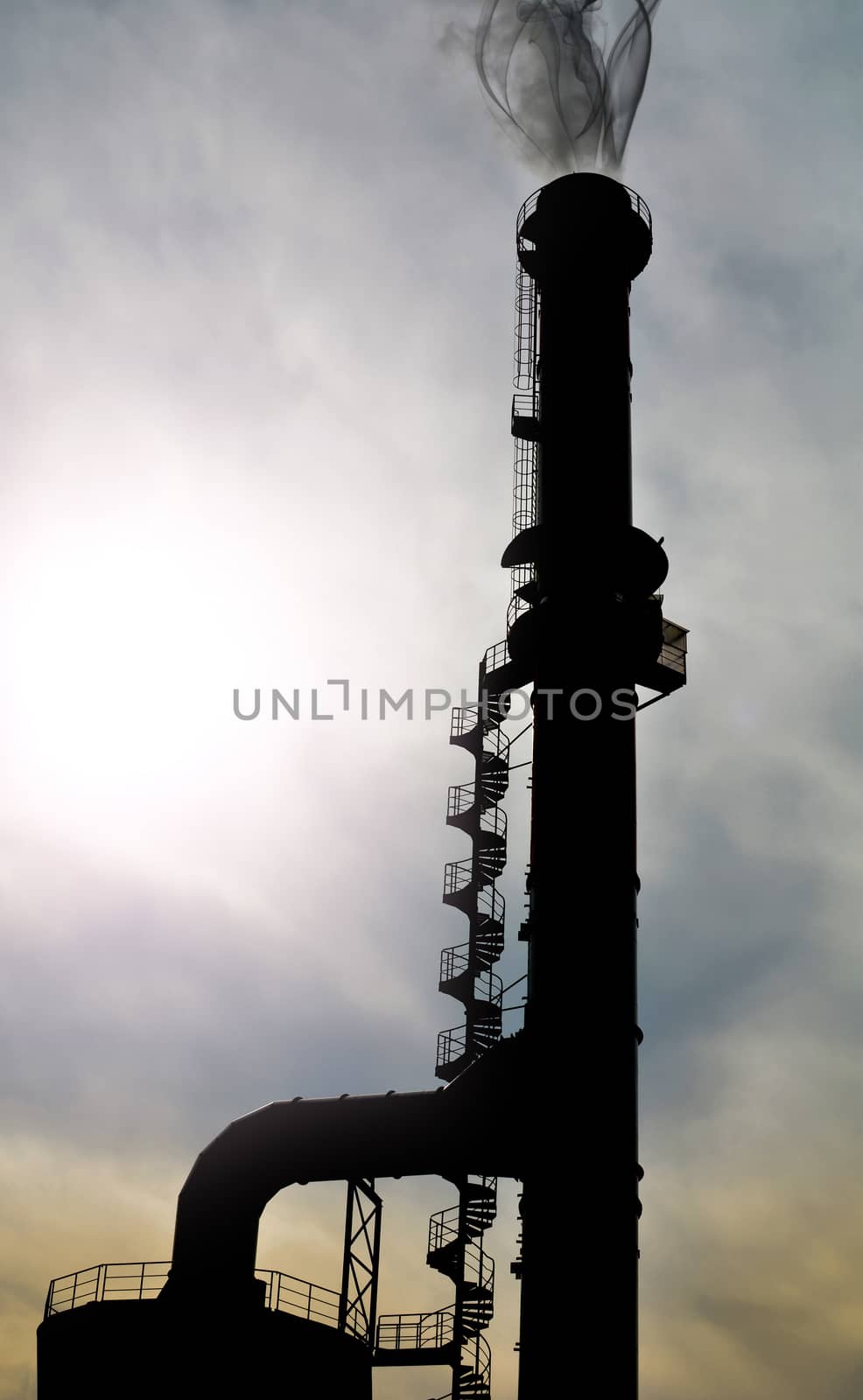 Industry chimney by photosampler