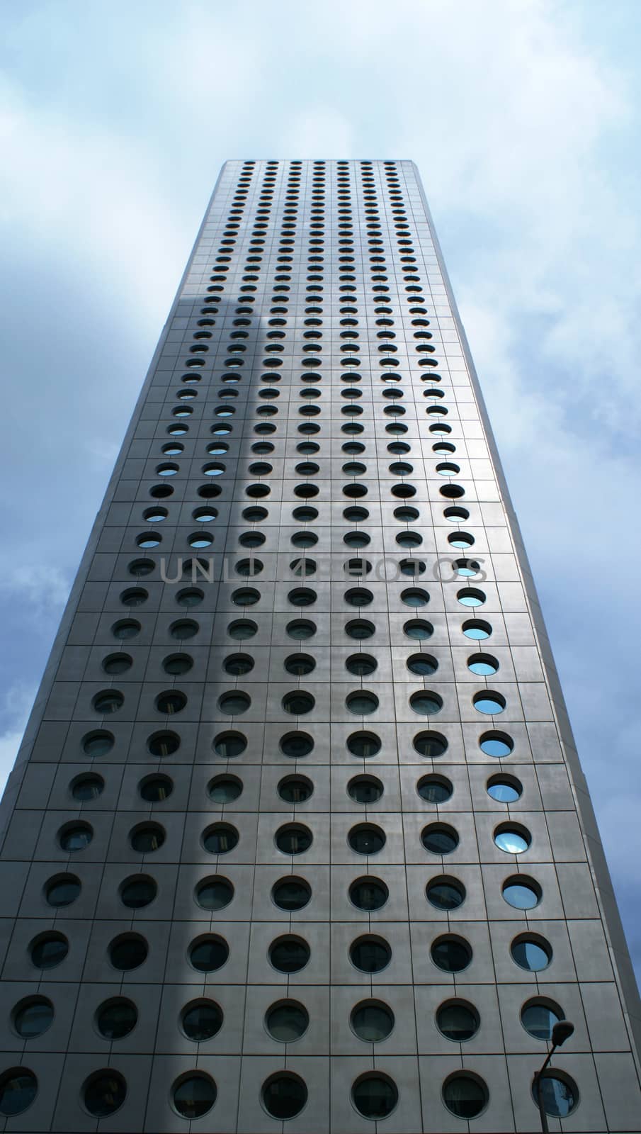 Very, very high skyscraper in Hong Kong, China, Asia