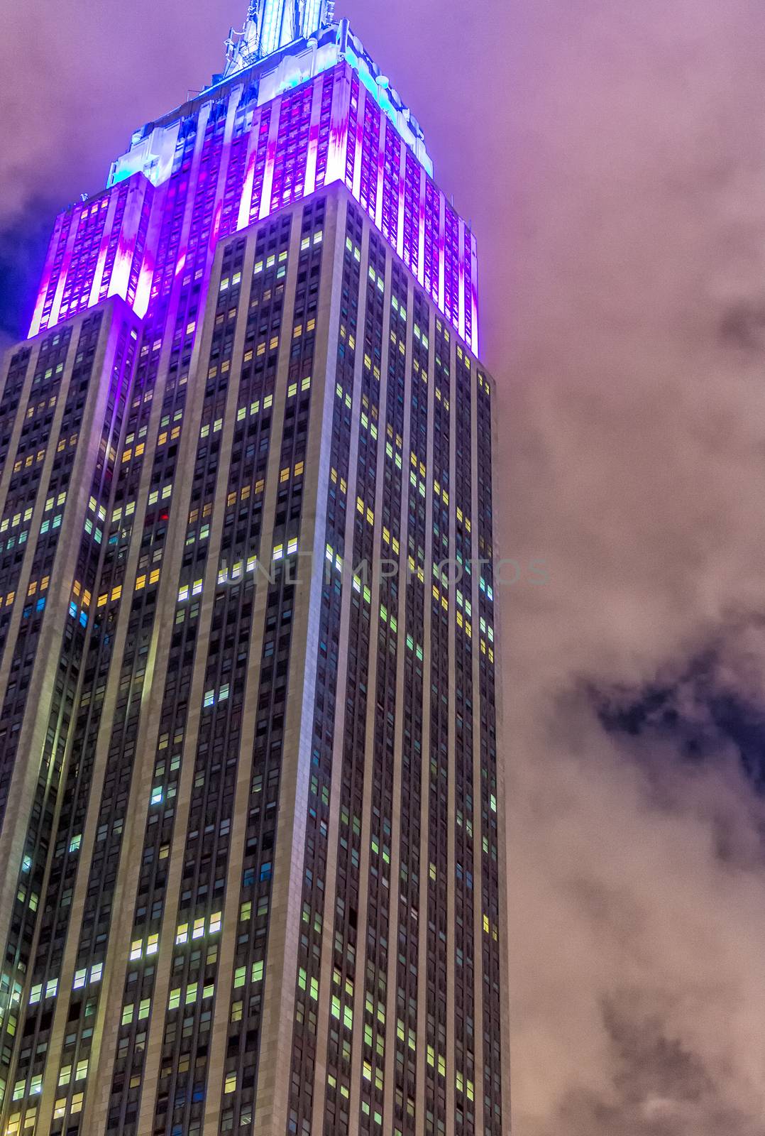 NEW YORK - JUNE 8: Empire State Building close up on June 8, 201 by jovannig