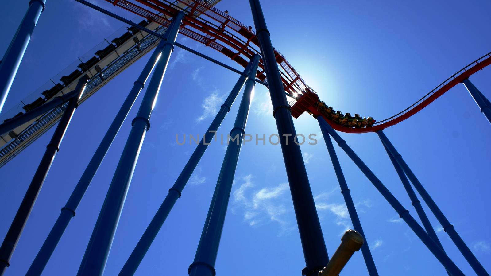 Port Aventura, fantastic park in Salou, Spain