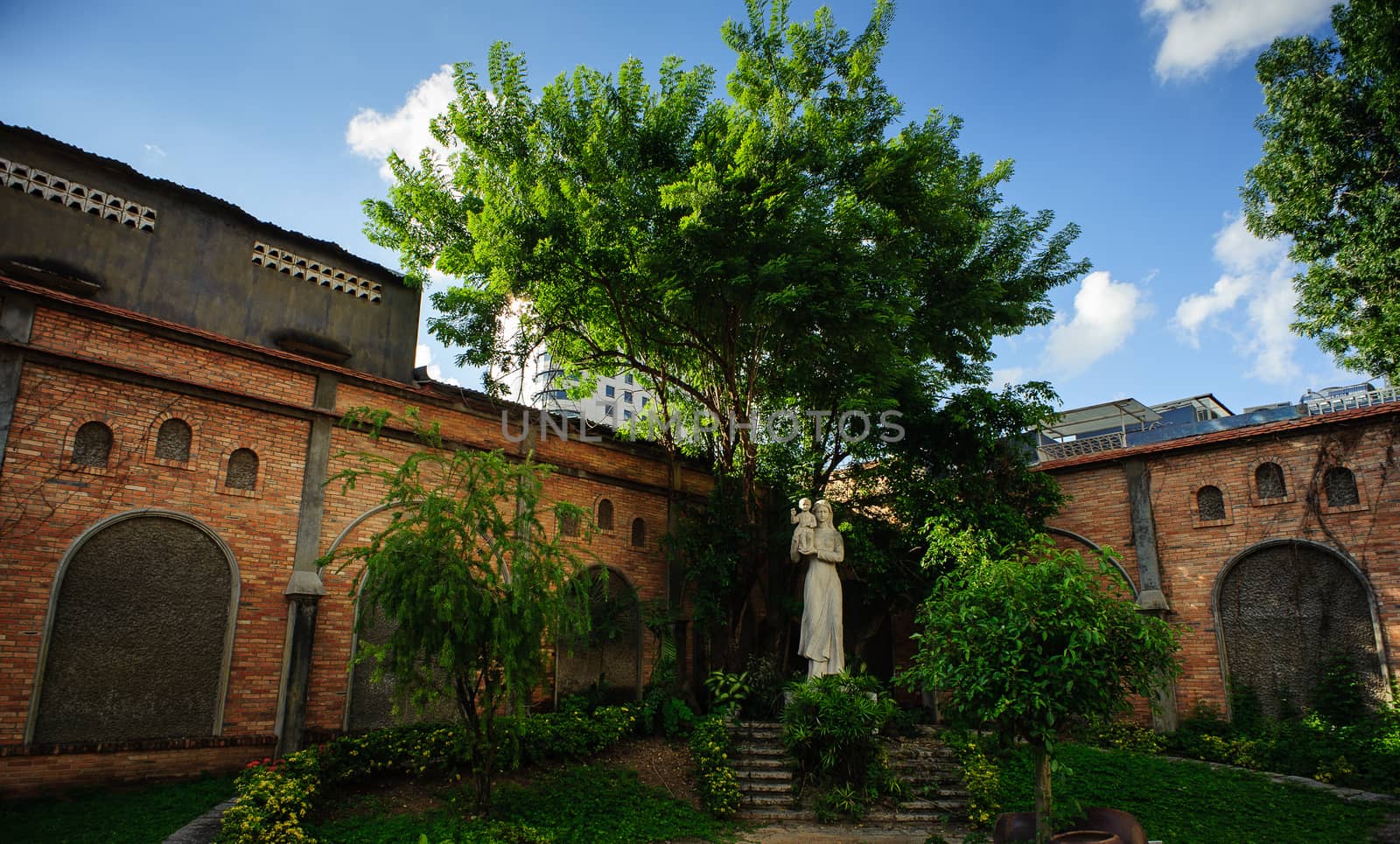 Saint Joseph seminary in Saigon by Komngui