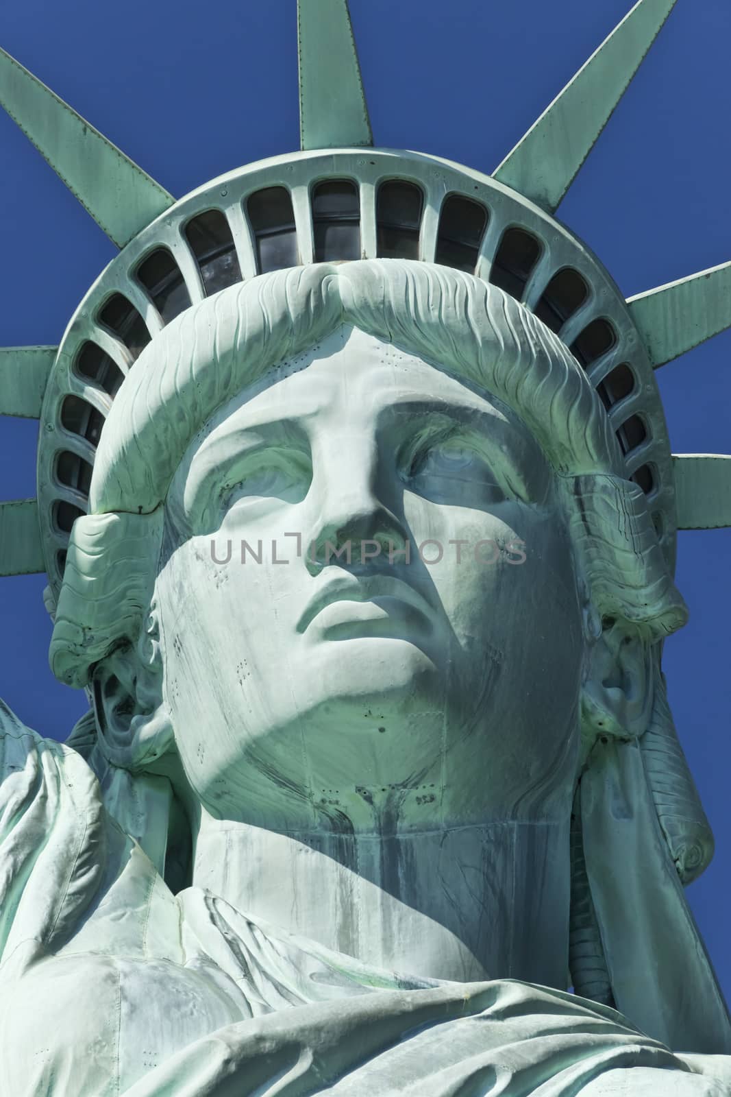 The Statue of Liberty the Detail by hanusst
