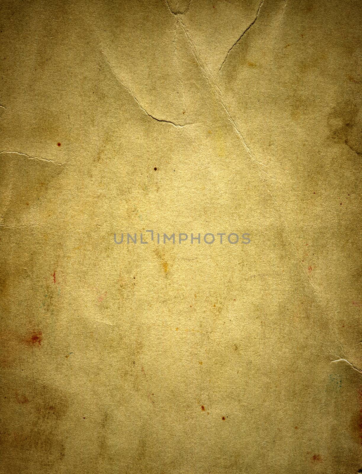 Vignetting Photo of the Old and Vintage Paper