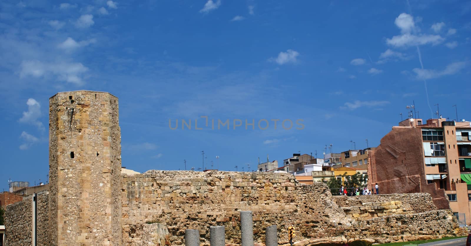 Ancient buildings in Tarragona, Spain by dormouse_a