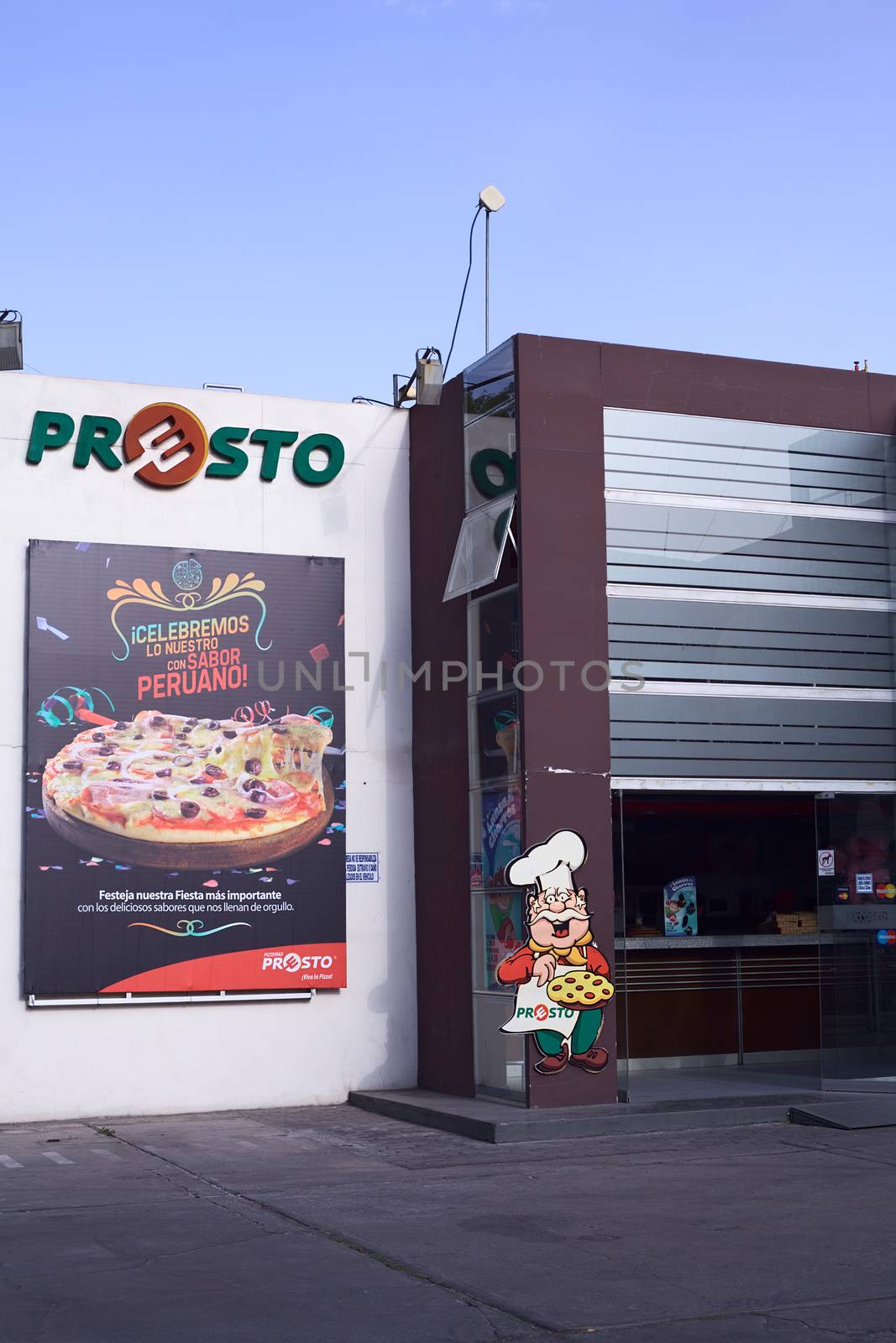 Presto Pizzeria in Arequipa, Peru by ildi