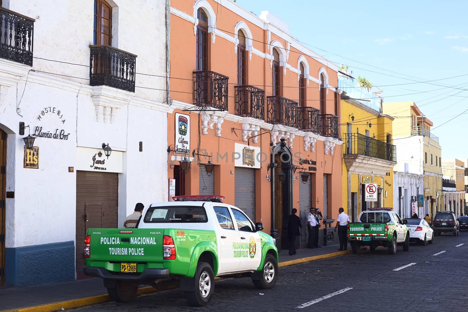 Jerusalen Street in Arequipa, Peru by ildi