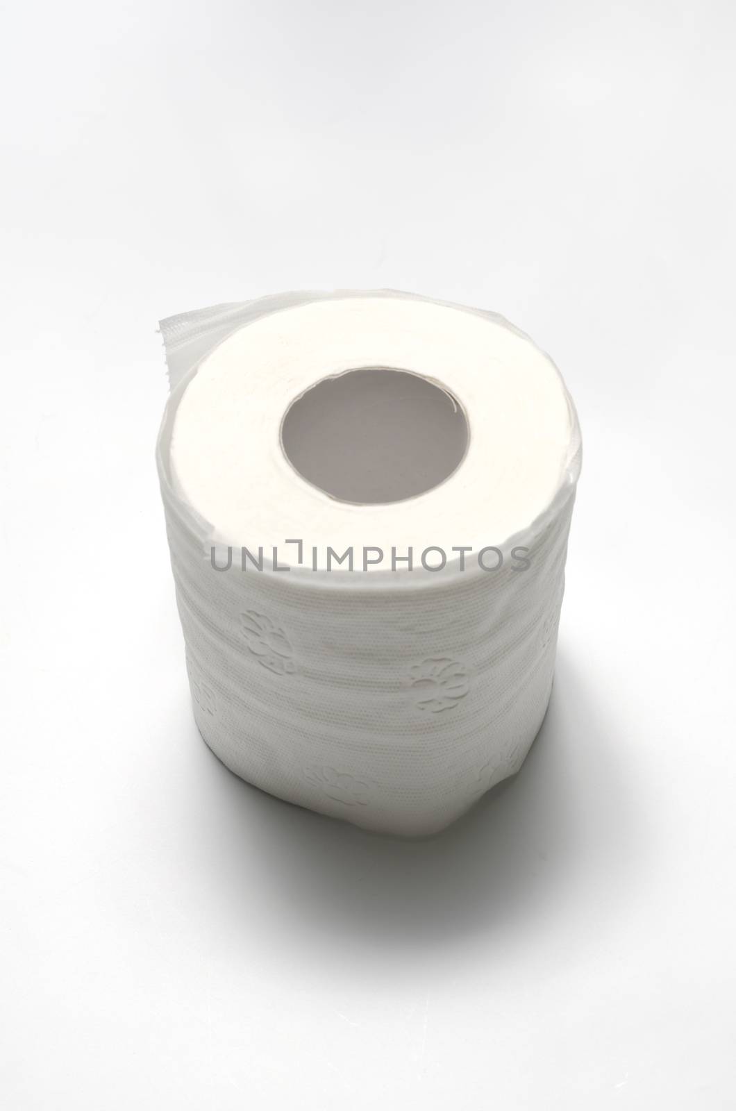 tissue on a white background