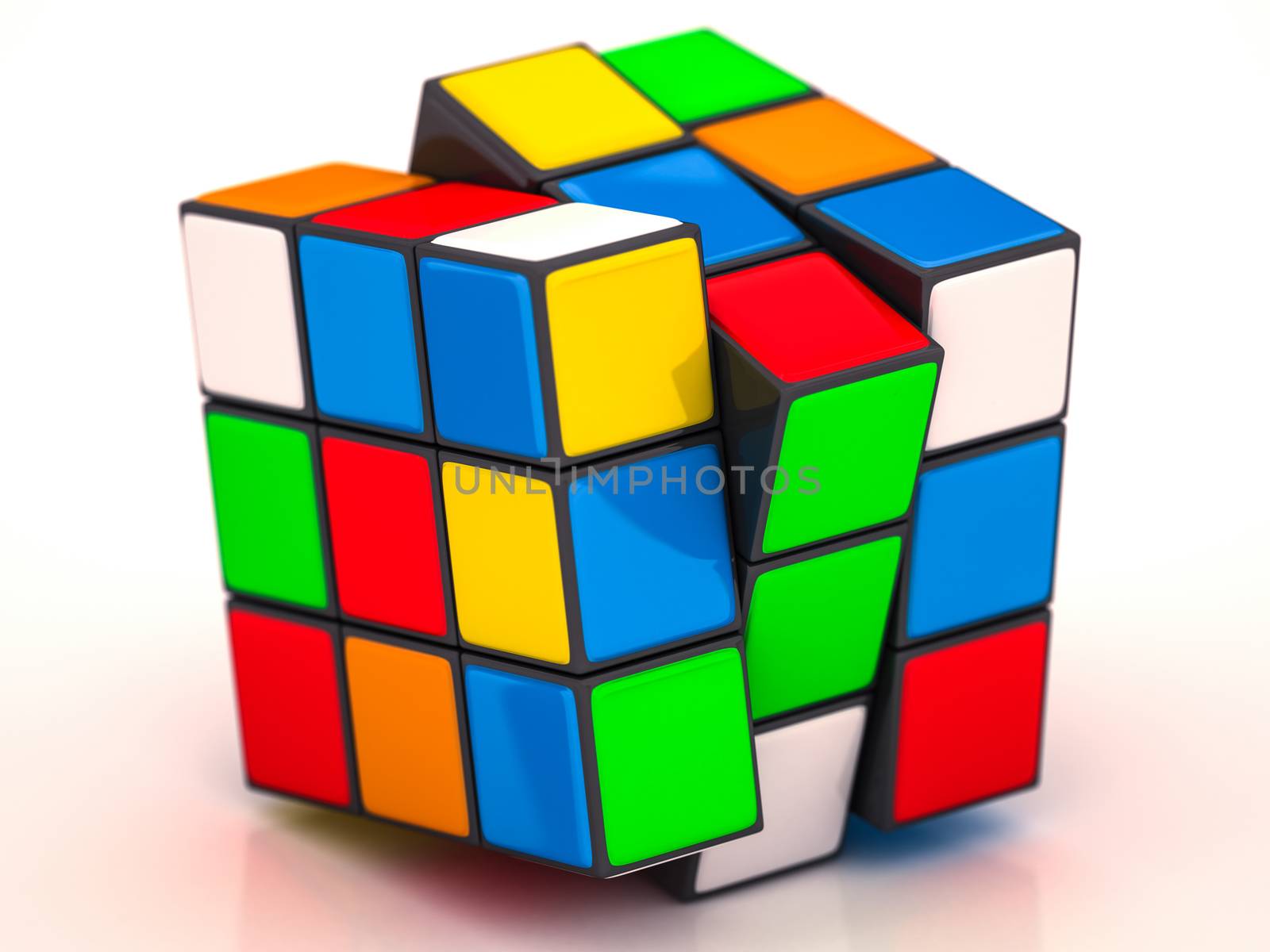 Rubik's Cube by Lupen