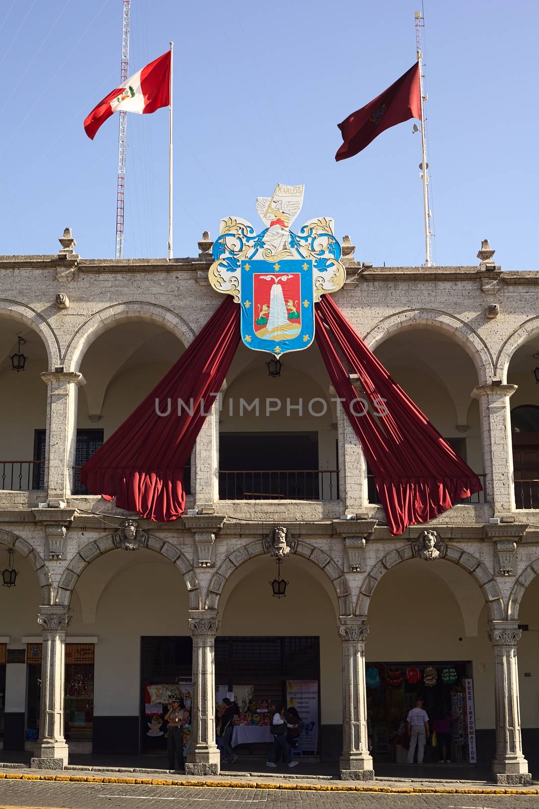 The City Hall of Arequipa, Peru by ildi