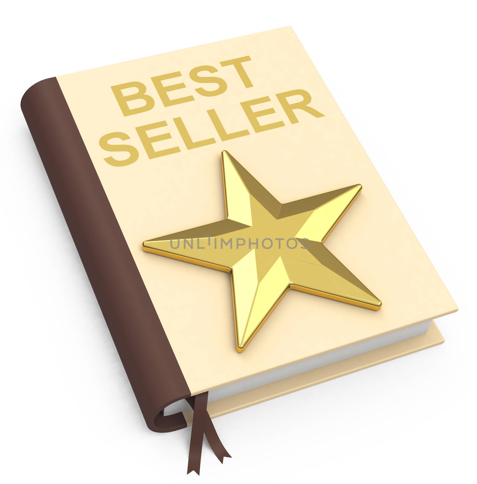 3d generated picture of a bestseller book