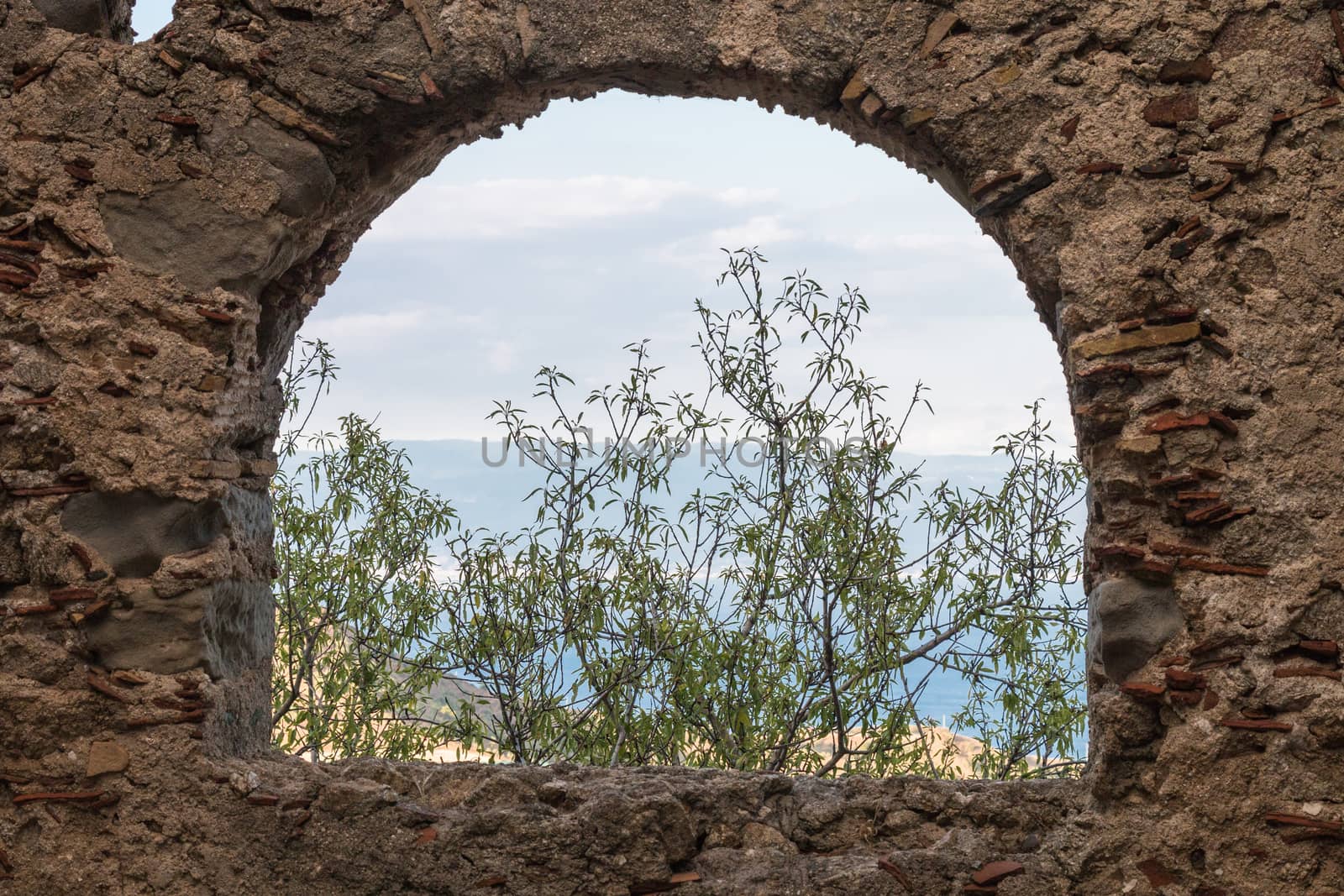 Window of ancient stone by bolkan73