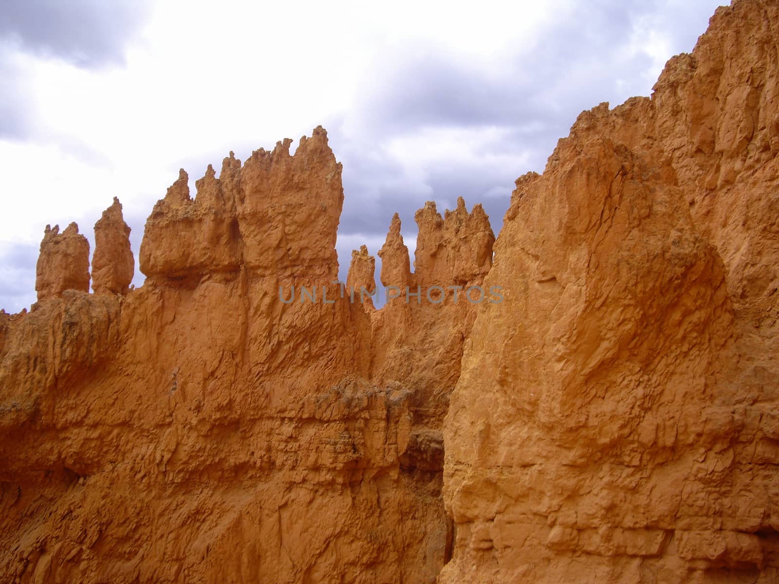 Colorful sandstone cliffs of Bryce Canyon by emattil