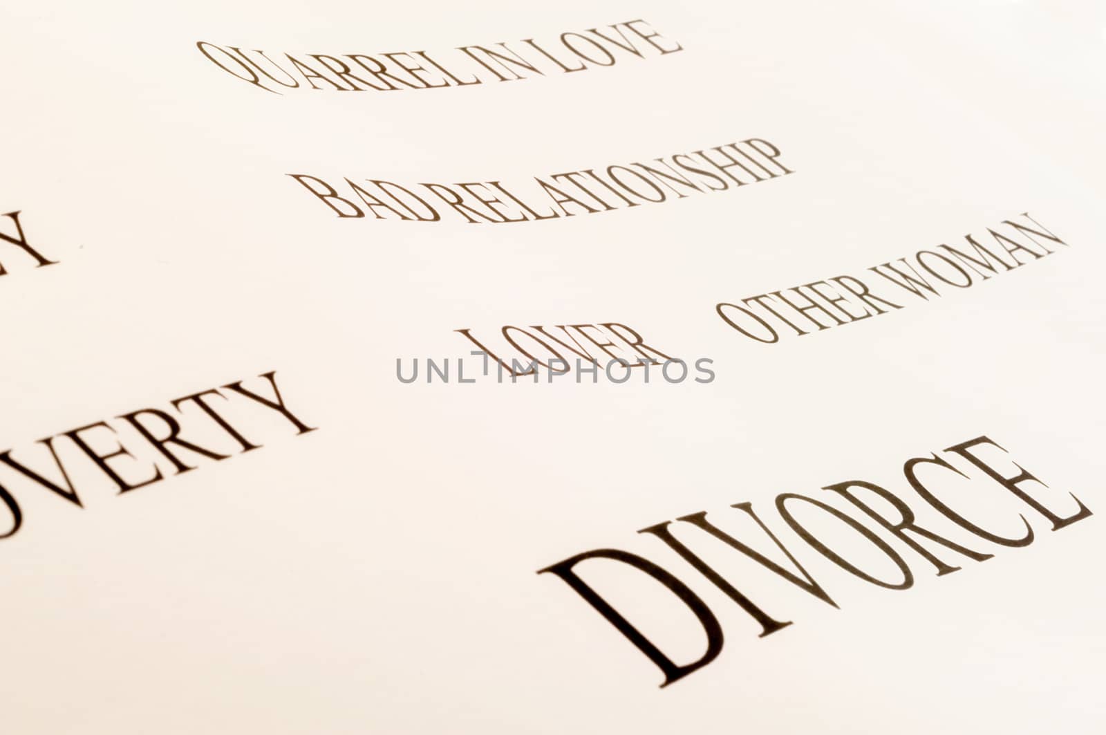 conceptual background of divorce and its problems