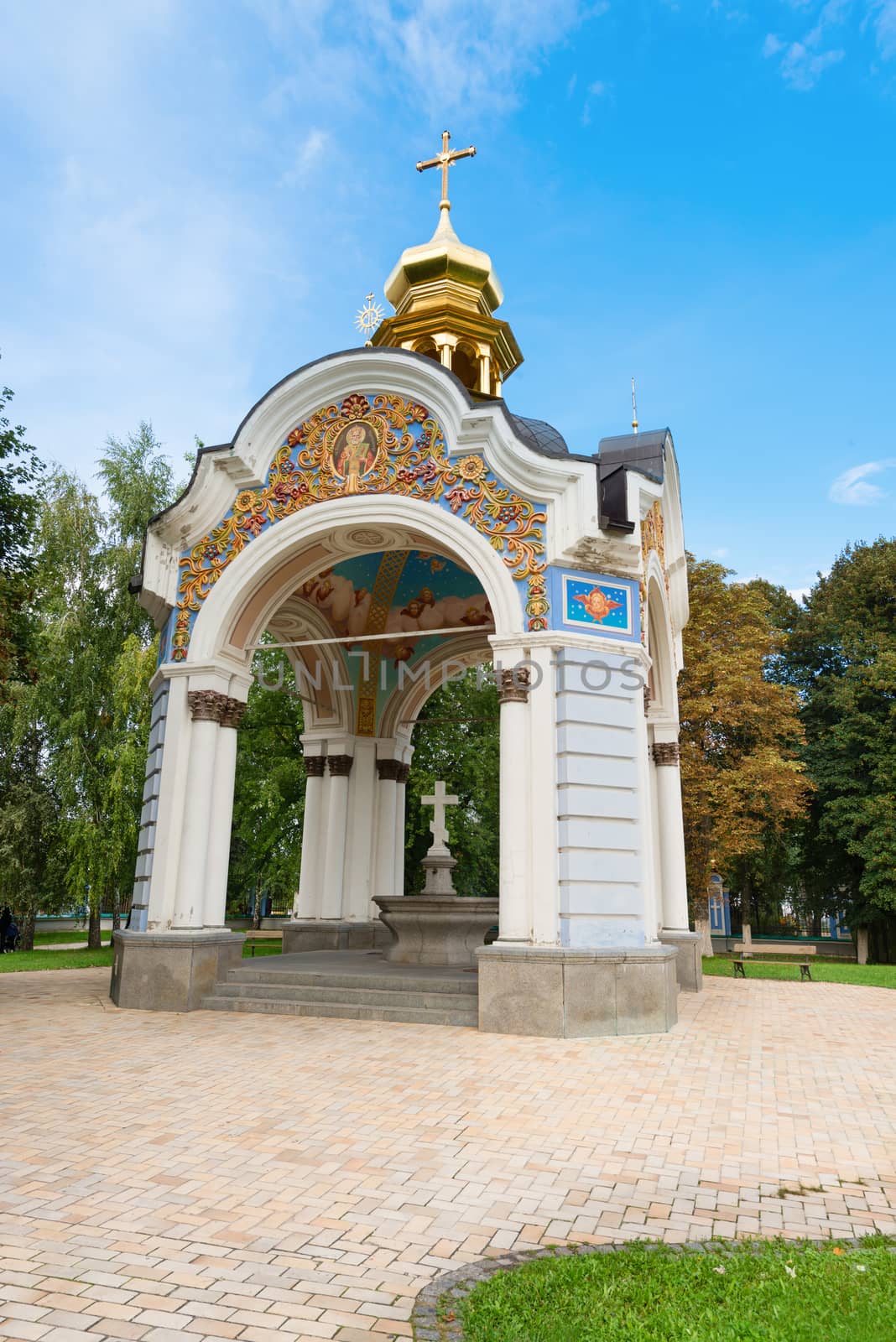 St. Michael's Golden Domed Cathedral in Kiev, Ukraine by iryna_rasko