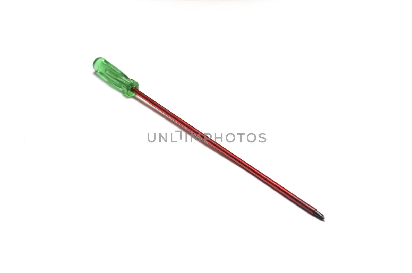 screwdriver on a white background
