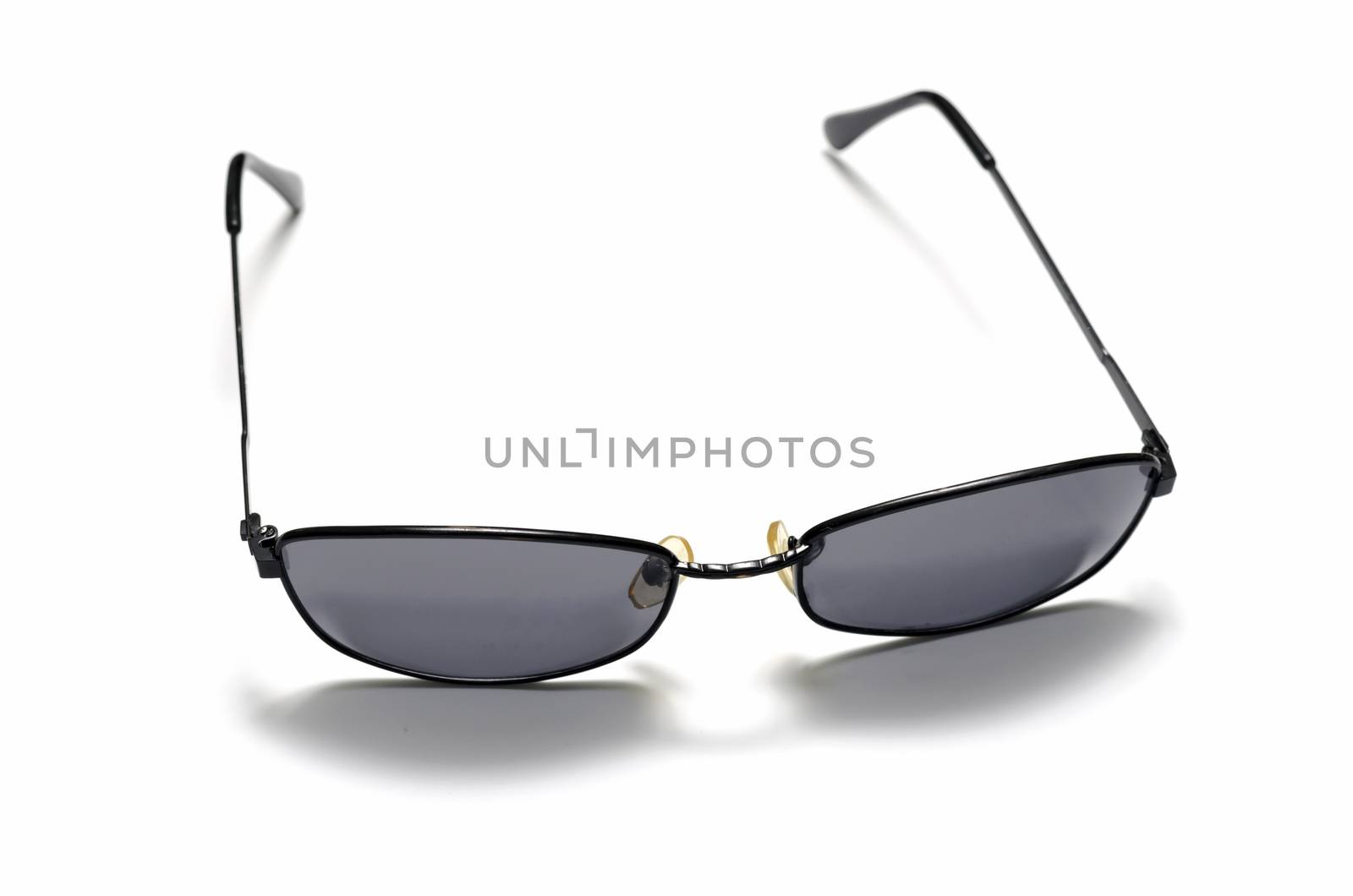 sunglasses on a white background