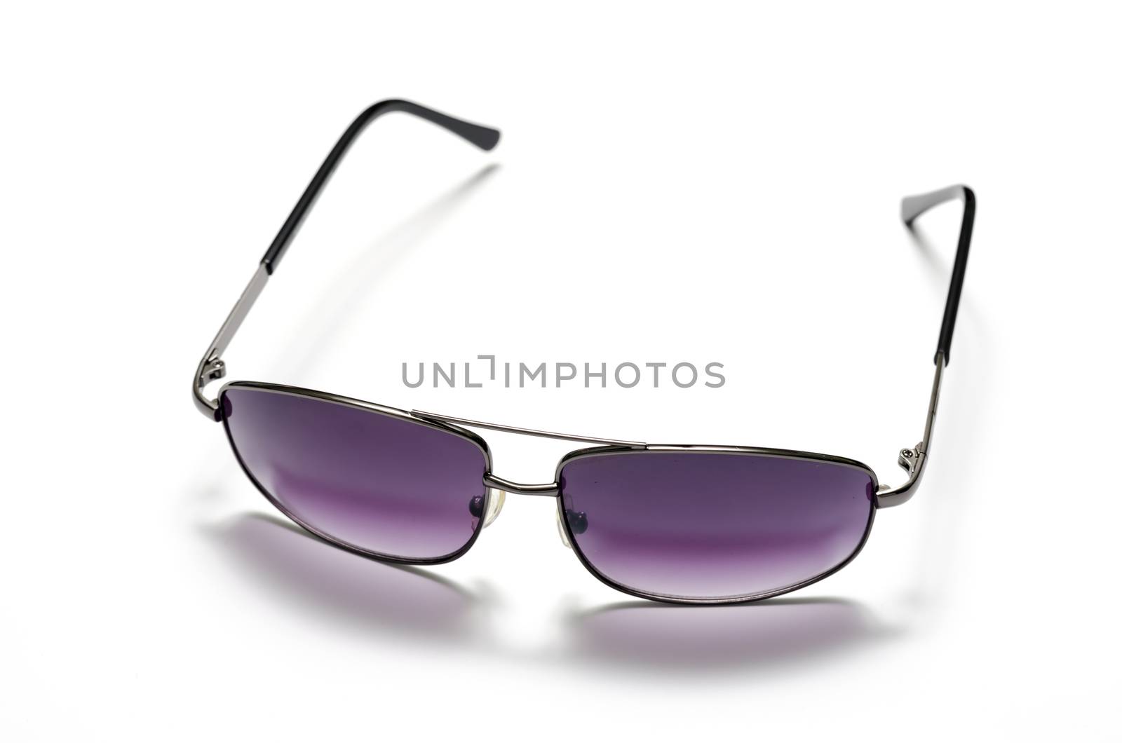 sunglasses on a white background