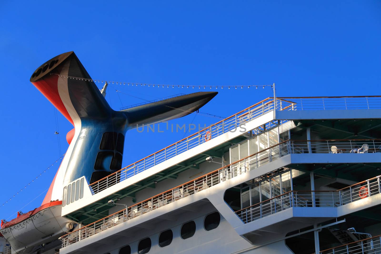 Bahamas pier landscape in Nassau city , Caribbean