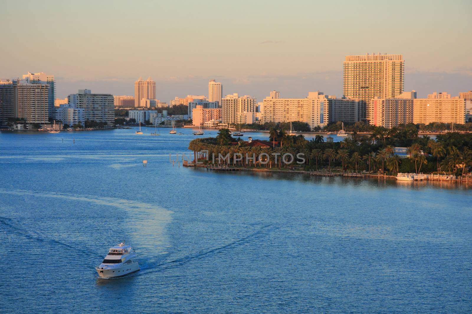 Bahamas pier landscape in Nassau city , Caribbean