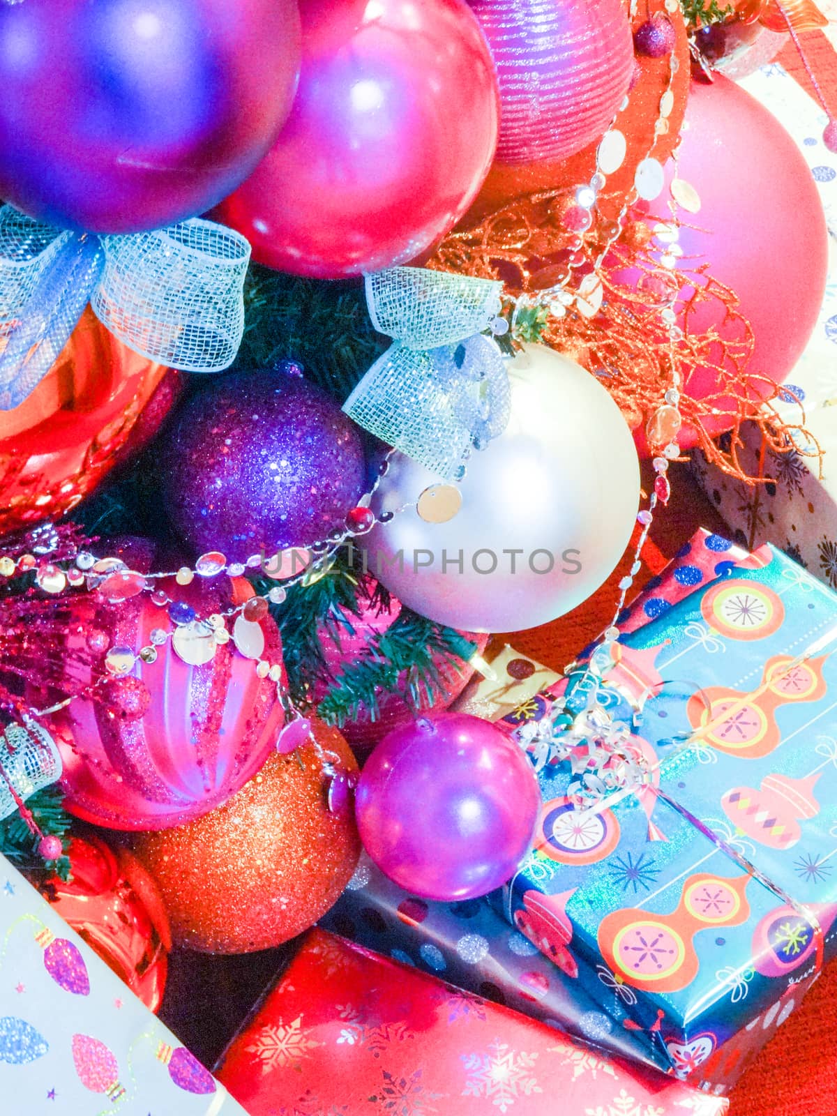 christmas background decorations for holiday season