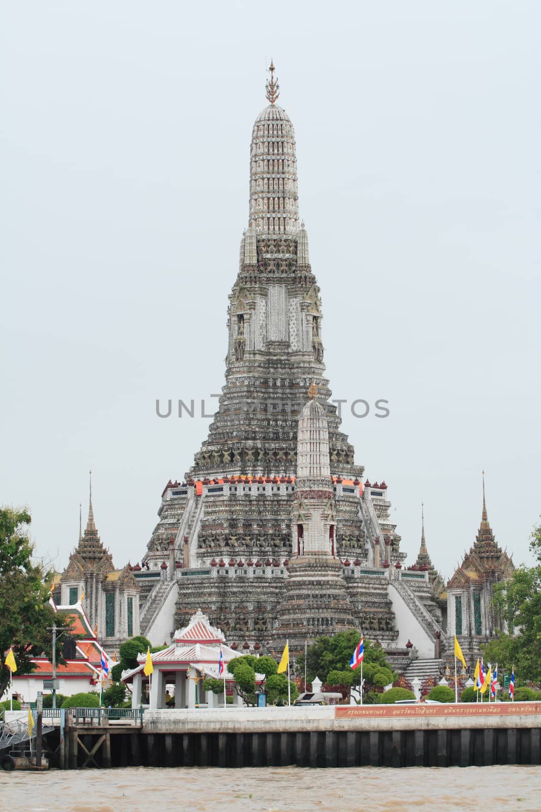 Beautiful Thai temple style and buddhist art decoration in Thailand.