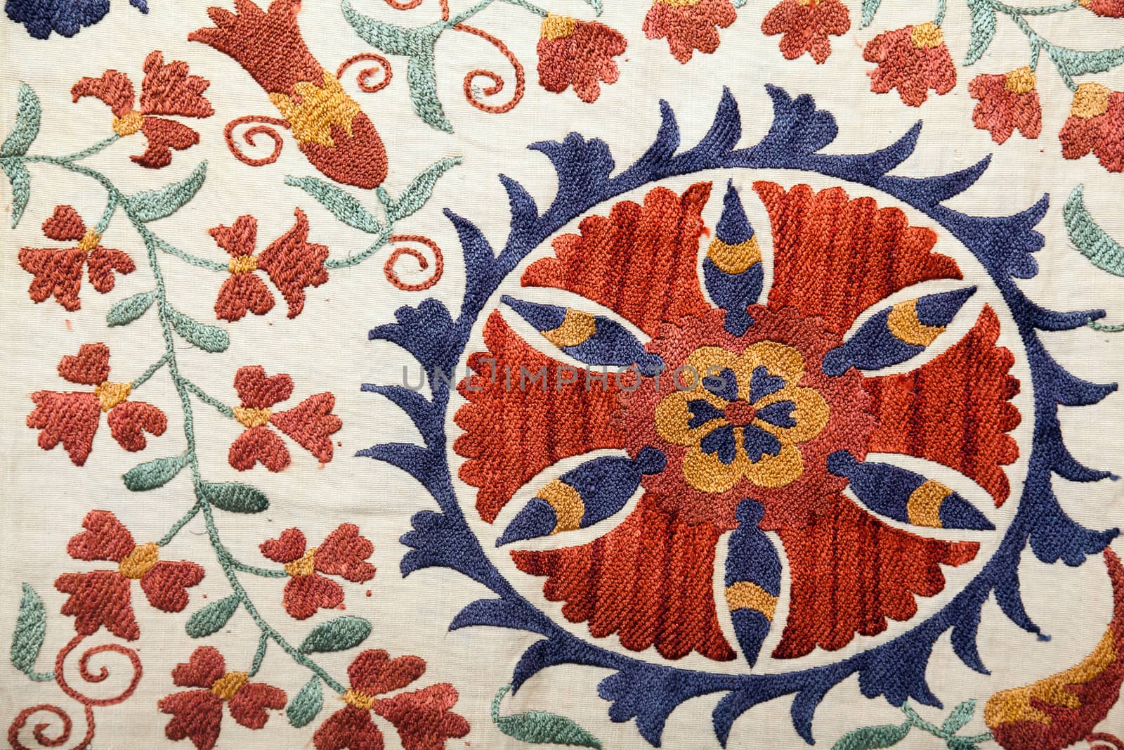 Handmade embroidery by Portokalis