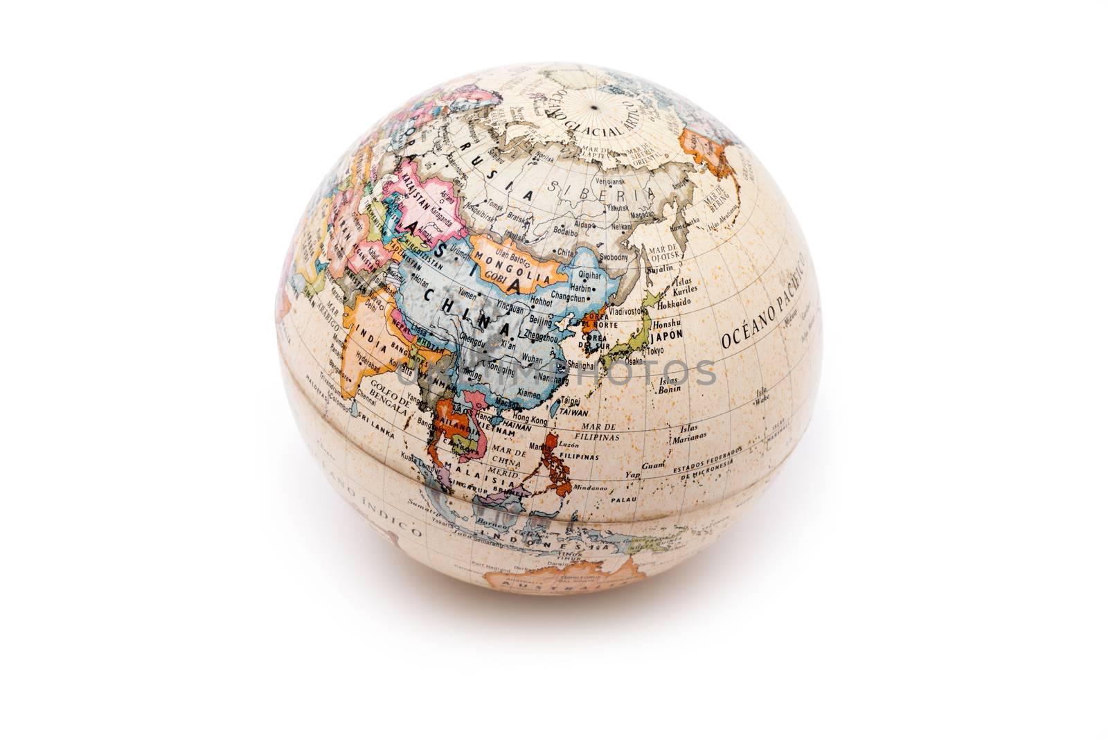 Part of a globe by Portokalis