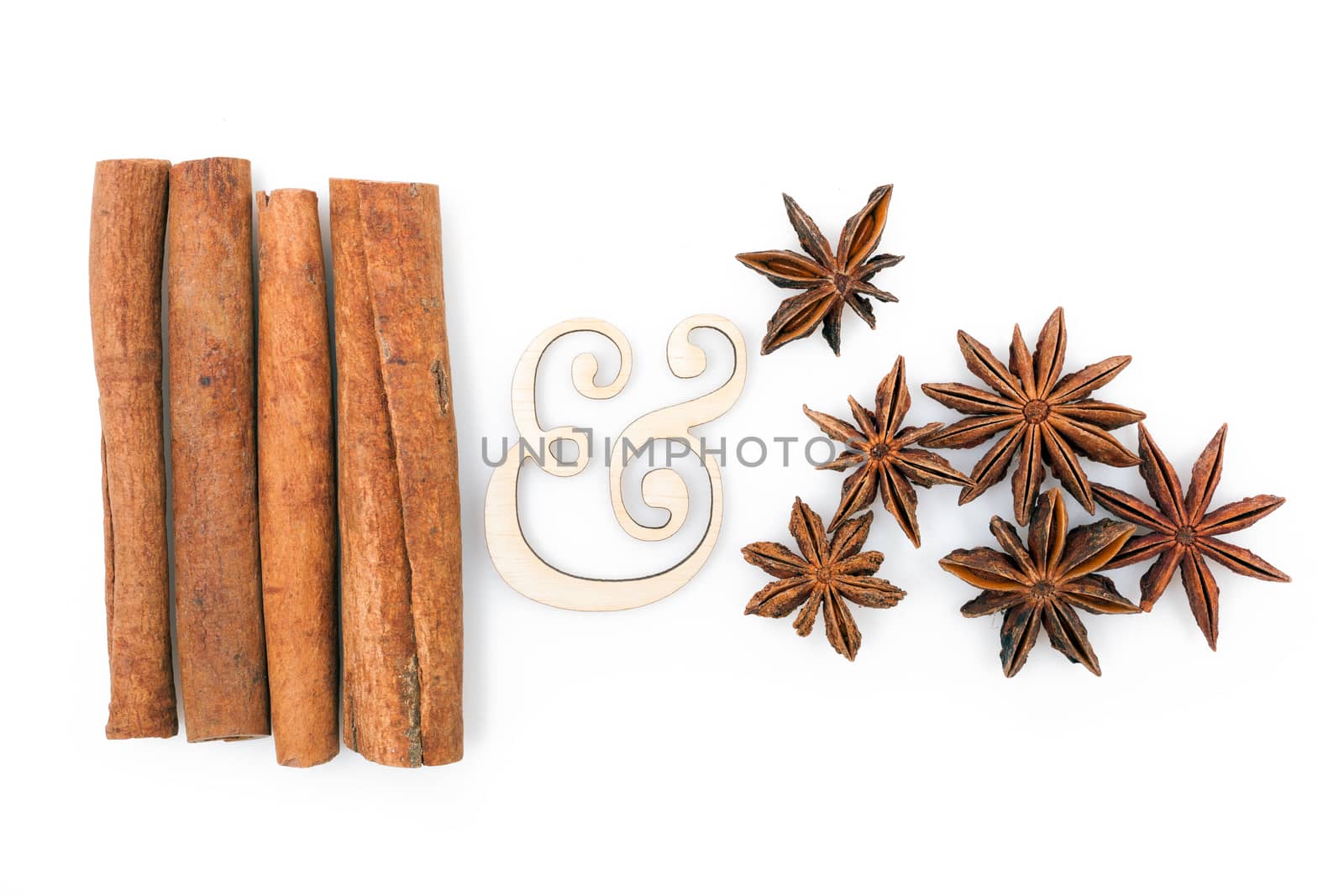 Cinnamon and star anise by Portokalis