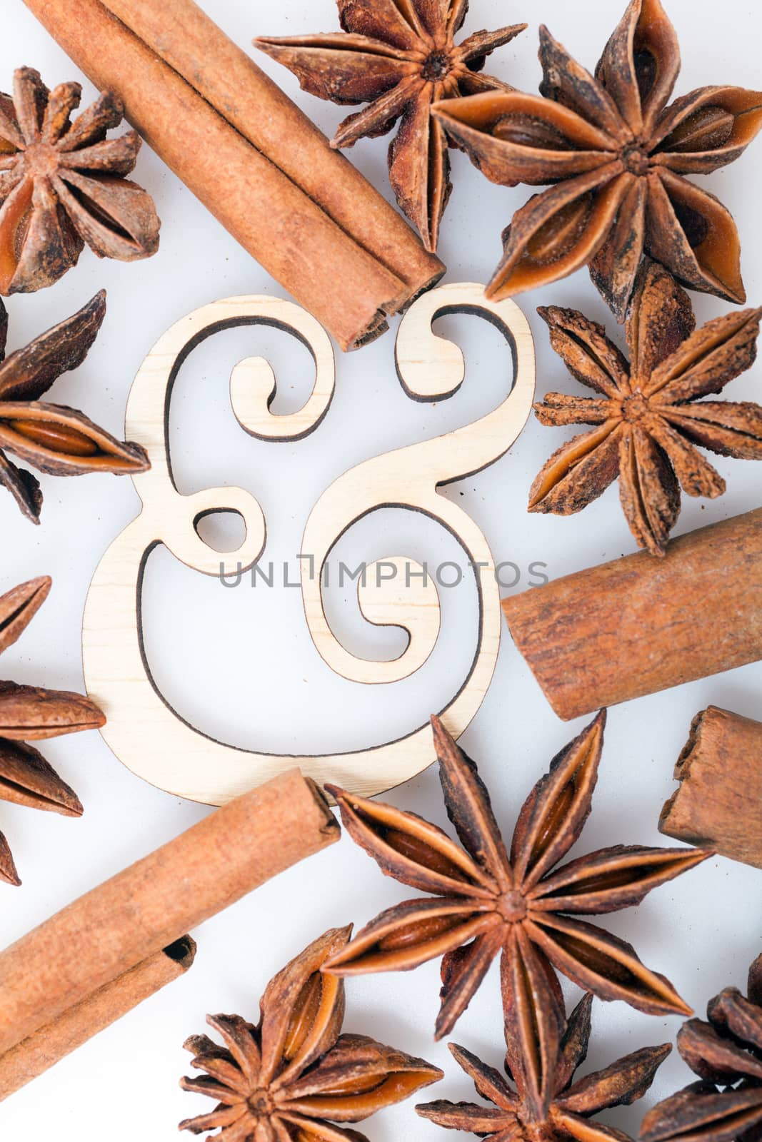 Cinnamon and star anise by Portokalis