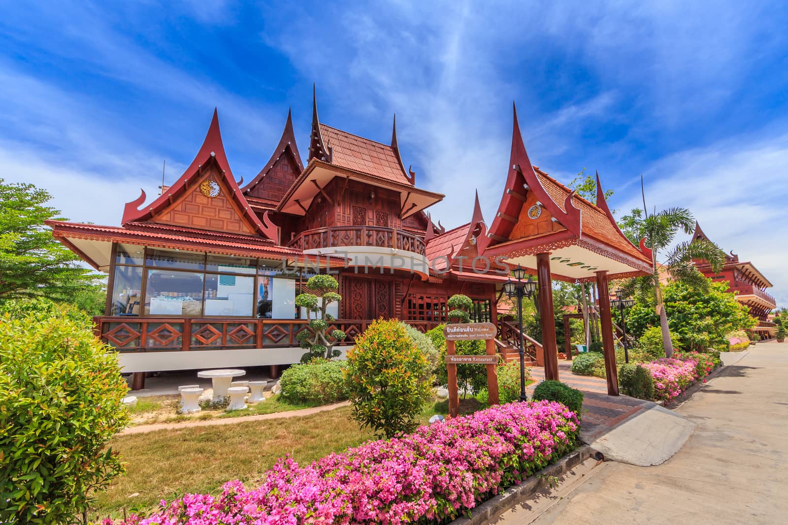 thai house style in thailand