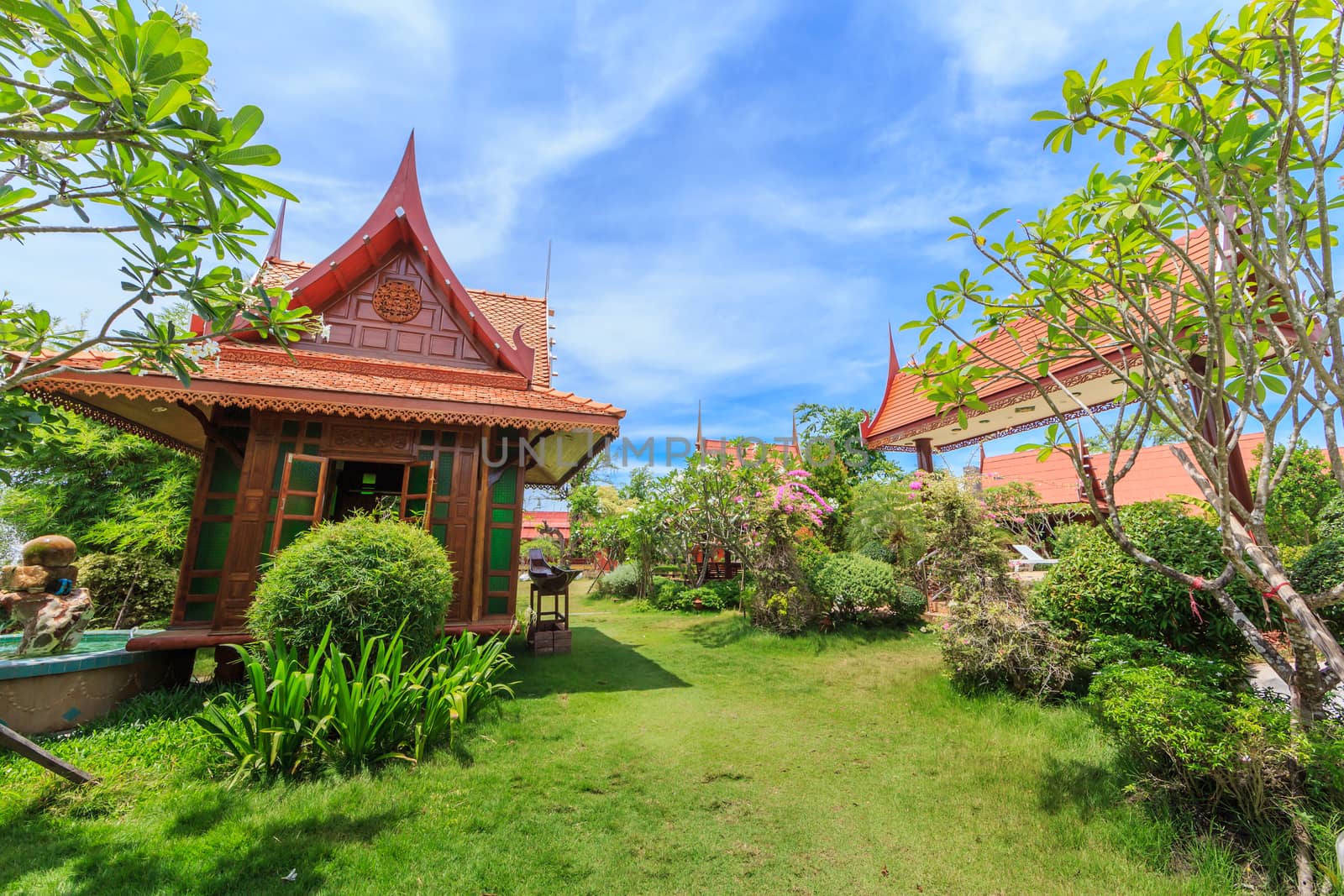 thai house style in thailand