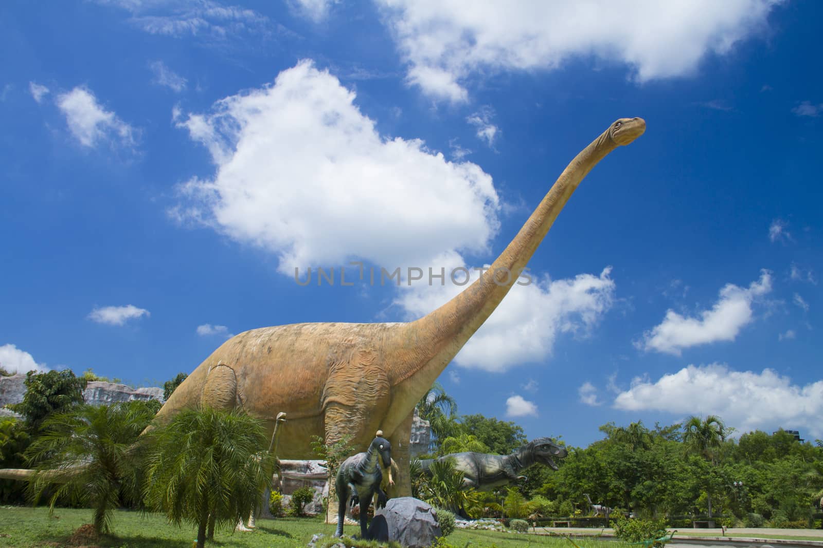 Phu Wiang Dinosaur Museum Wiang Kao district, Khon Kaen province.Thailand, Phu Wiang National Park had been established in 1991