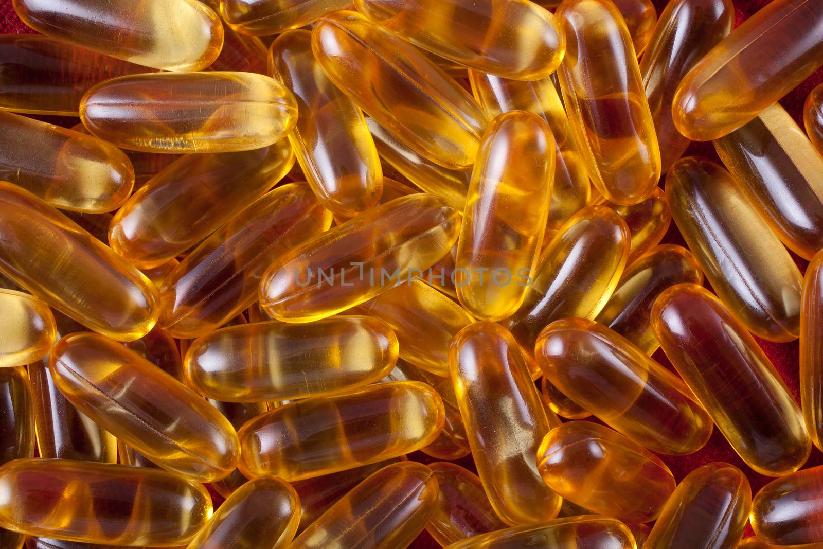 Oil vitamins capsule by Portokalis