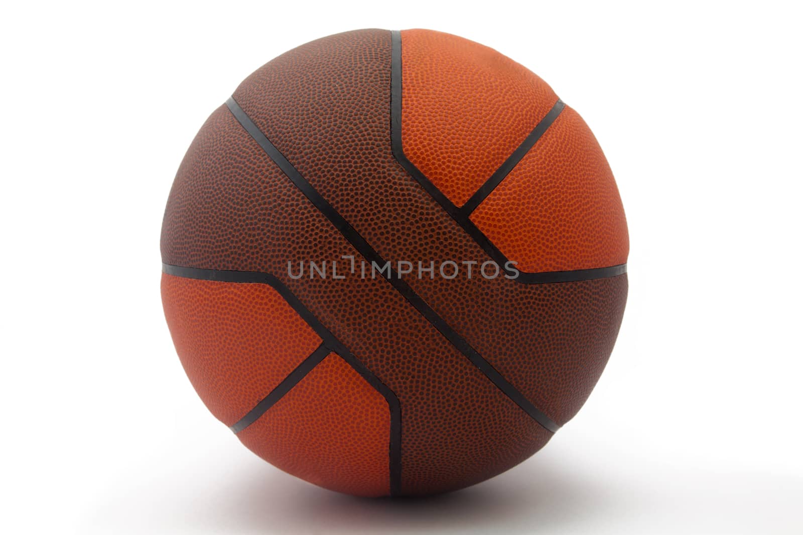 Basketball isolated on white background