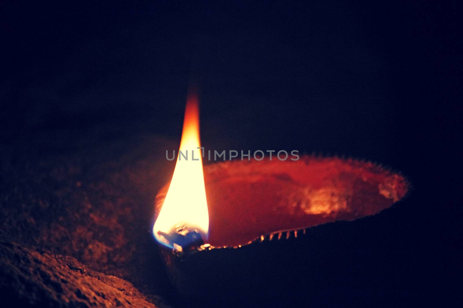 Indian Oil Lamp by yands