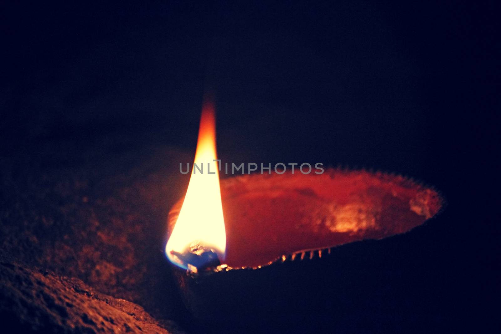 Indian Oil Lamp. An oil lamp is an object used to produce light continuously for a period of time using an oil-based fuel source. The use of oil lamps began thousands of years ago