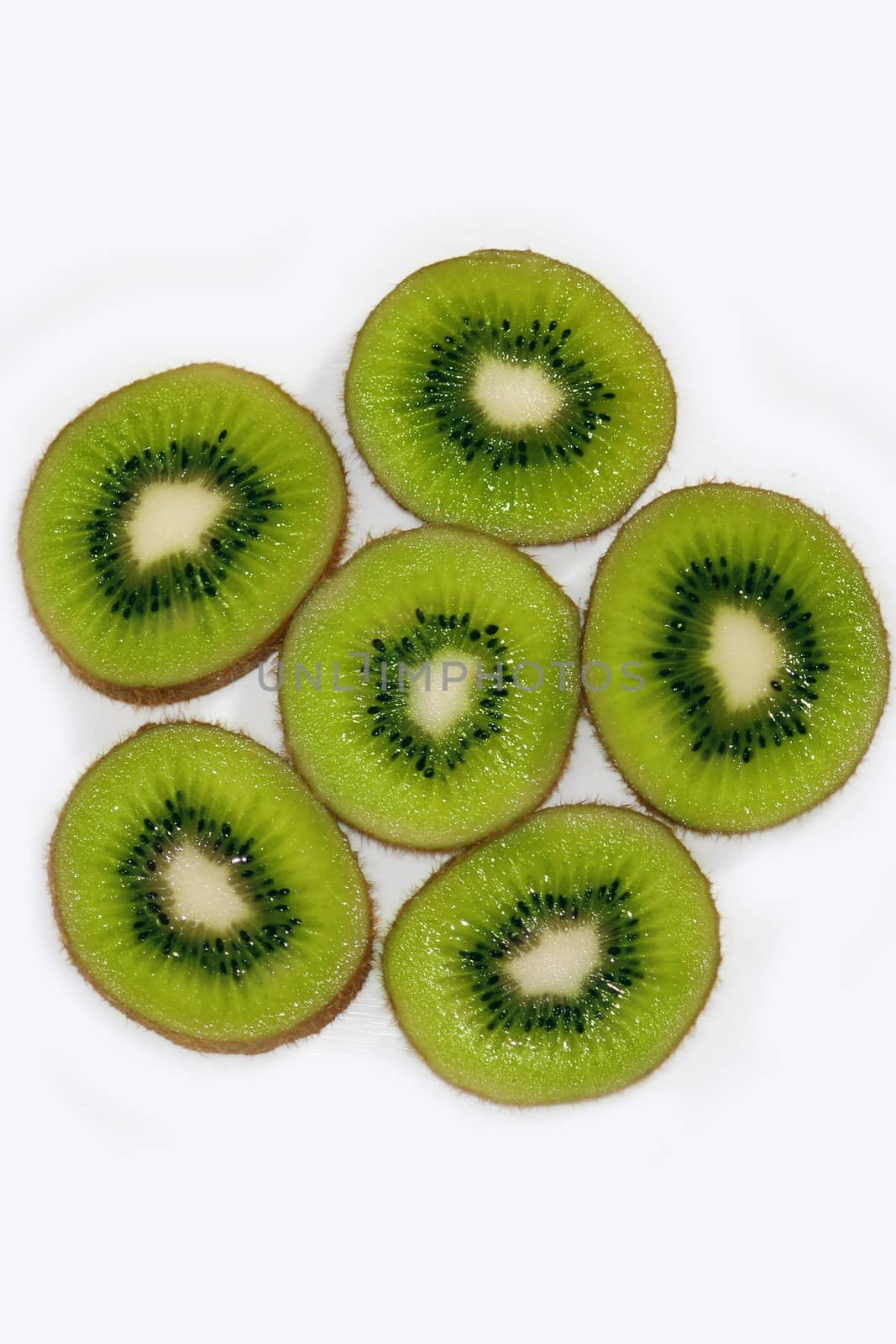 Fresh kiwi fruit Slices by yands