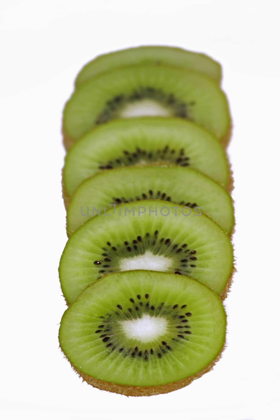 Fresh kiwi fruit Slices by yands