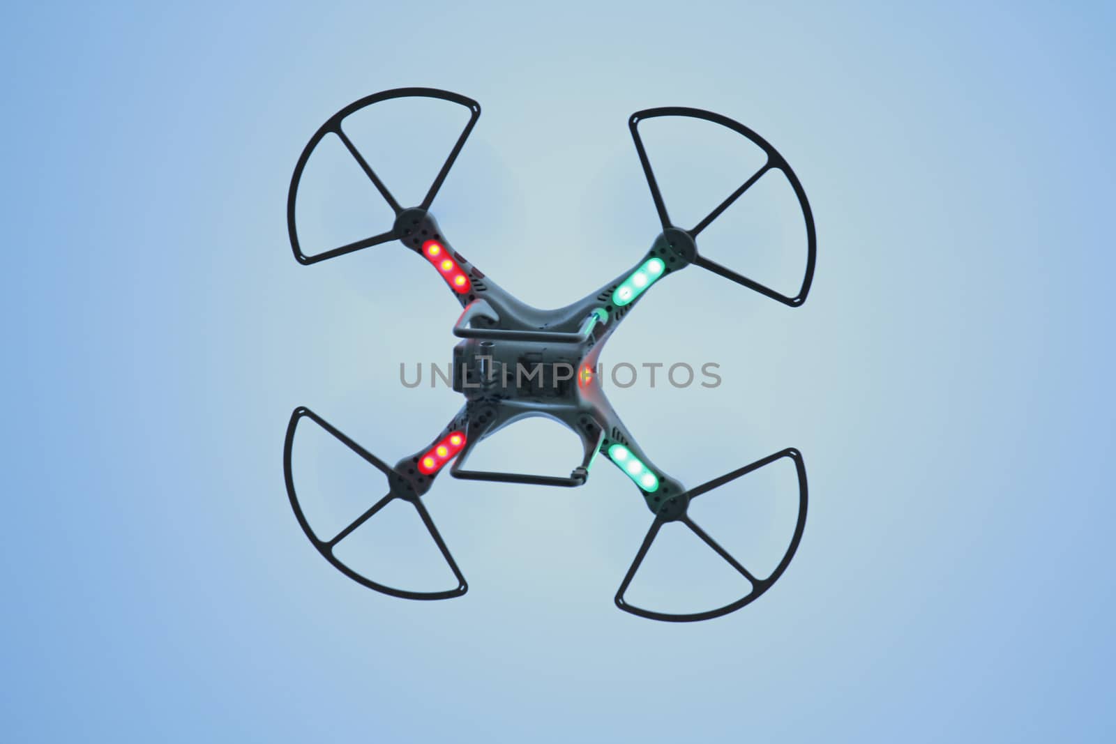 A quadcopter, also called a quadrotor helicopter, quadrotor is a multirotor helicopter that is lifted and propelled by four rotors. Quadcopters are classified as rotorcraft, as opposed to fixed-wing aircraft, because their lift is generated by a set of rotors (vertically oriented propellers).