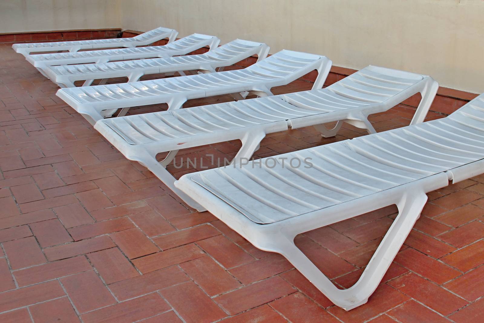 Photo of Beach Couchettes made in the late Summer time in Spain, 2013