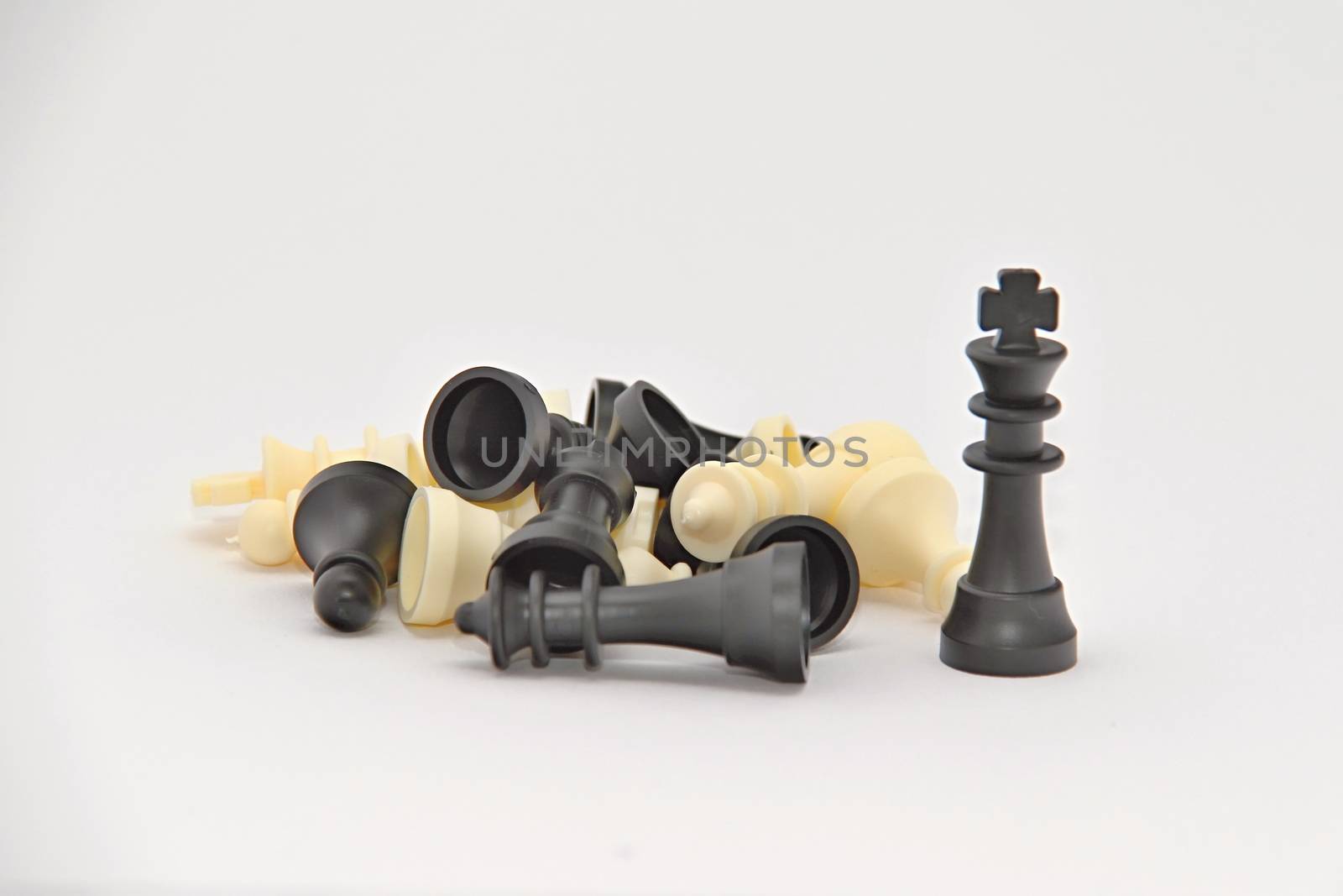 Photo of Chess Figurines perfectly fits to various presentation purposes.