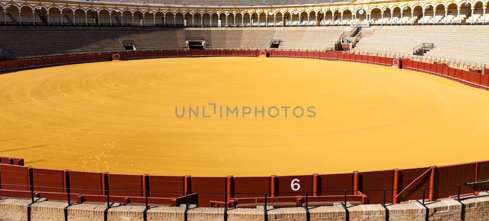 The Plaza de Toros de la Real Maestranza de Caballer��a de Sevilla is the oldest bullring in the world.